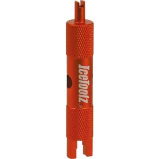 👉 Oranje aluminium One Size Color-Oranje IceToolz universele ventielsleutel HXC-66V1 7 cm 4718152663115