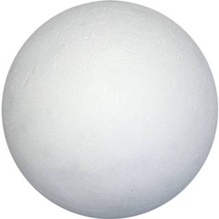 👉 Wit styropor One Size Color-Wit Creotime styropor-model Bal 14,8 cm per stuk 5707167122334