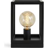 👉 Bureaulamp zwarte metalen metaal One Size Color-Zwart LIFA LIVING Rechthoekige bureaulamp, industriële LED-lamp, E27, 40W, 18 x 25 cm 8720195386506