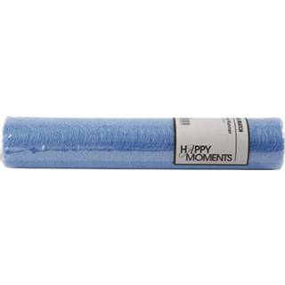 👉 Tafelloper blauw polyester One Size Color-Blauw Happy Moments 30 cm 10 meter per rol 5707167989432