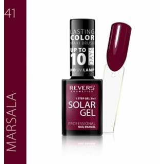 👉 Nagellak gel One Size GeenKleur REVERS® 3in1 Solar 12ml. – #41 Marsala 5902815112372