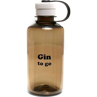 👉 Drinkfles kaki unisex hoofdmateriaa kunststof Urban Classics - Gin To Go Statement Bottle 4065812130105