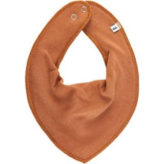 👉 Slab roestbruin katoen One Size Color-Bruin Pippi slabbetje Bandana junior polykatoen one-size 5714625042479