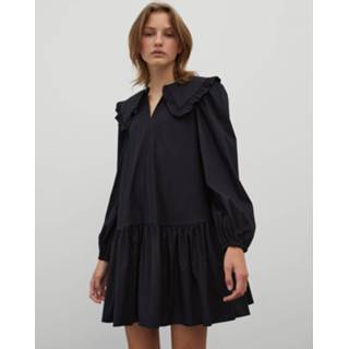 👉 Blousejurk katoen vrouwen zwart 'Katarina' 4063582928021