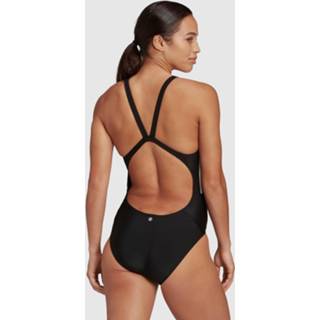 👉 Badpak zwart wit vrouwen Adidas mid 3-stripes zwart/wit dames 4065423273598