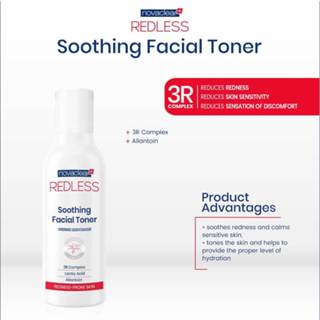 👉 Toner One Size GeenKleur NovaClear Redless Soothing Facial 100ml.* 5900779384613