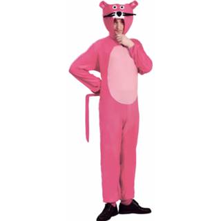 👉 Verkleedpak roze polyester Color-Roze vrouwen Fiestas Guirca pinkger dames maat 48-50 8434077848326