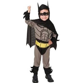 👉 Verkleedpak zwart polyester Color-Zwart Witbaard vleermuisheld mt 3/4 jaar 8423667091396