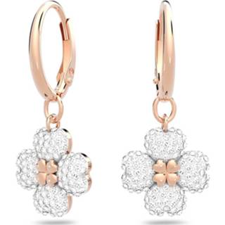 👉 Oorring One Size roze Swarovski Sieraden 5636517 - Latisha Rosékleurig Oorringen 9009656365175