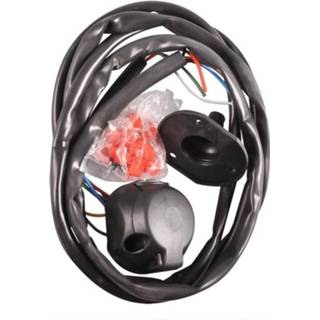 👉 Zwart PVC One Size Color-Zwart ProPlus kabelset 7+1-polig 1,50 meter 8717249106784