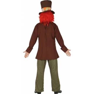 👉 Verkleedpak bruin groen polyester l Color-Bruin Fiestas Guirca Mad Hatter bruin/groen mt 8434077885772