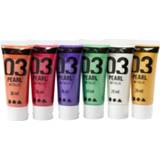 👉 Multicolor kunststof One Size Color-Meerkleurig A-Color acrylverf metallic 6 stuks 20 ml extra 5712854177191