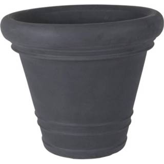 👉 Zwart One Size Pot gerolde rand rinca d50h44 cm 8714075029577