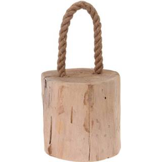 👉 Deurstopper teak touw One Size GeenKleur met Nampook 8719987028700