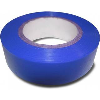 👉 Isolatietape blauw PVC One Size Color-Blauw Zenitech 19 mm x 20 m 3545411215713