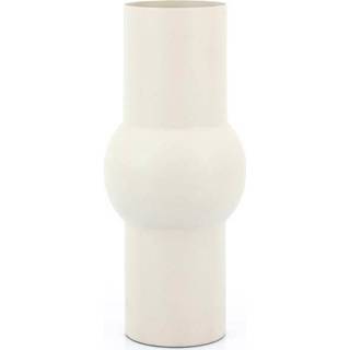 👉 Vaas wit medium Ola - off-white