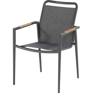 👉 One Size antraciet Galicia Dining Chair 8711268329100