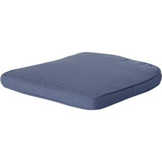 👉 Zitkussen steelblue One Size blauw 2 stuks malta 48x48 cm casual 8719269436148