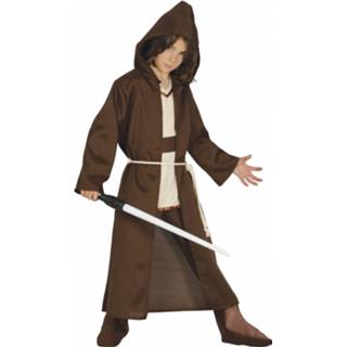 👉 Verkleedpak bruin polyester Color-Bruin Fiestas Guirca Jedi junior mt 10-12 jaar 8434077858875