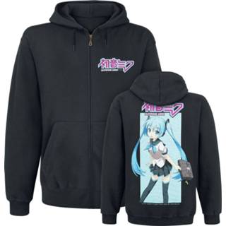 👉 Vest zwart mannen m Vocaloid - Hatsune Miku Ready for Business met capuchon 5056318031545