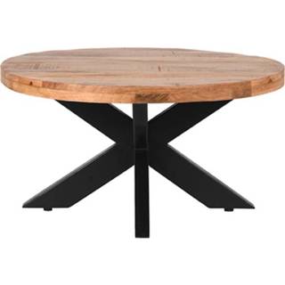 👉 Salontafel mannen LABEL51 Ziggy - Rough Mangohout 8718885274998