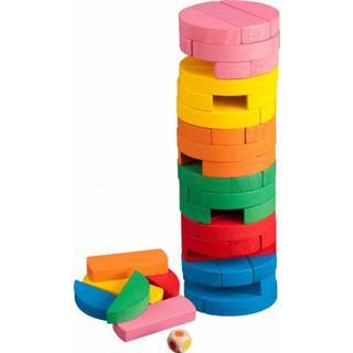 Bordspellen Vallende Toren Rond Gekleurd (Jenga) 4014156032880