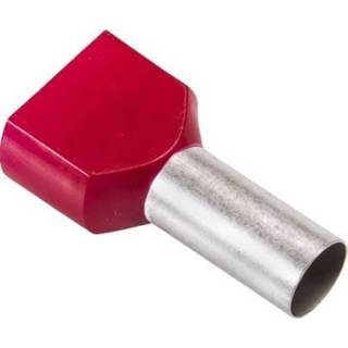 👉 Adereindhuls rood Twin Adereindhulzen 2x10 mm2 100 stuks 8718959005787