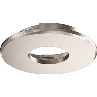 Inbouwspot LED afdekring rvs-kleurig rond voor 2090 of 3090