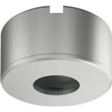 Opbouwspot zilverkleurig LED afdekring rond voor 2090 of 3090