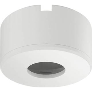 Opbouwspot wit LED afdekring RAL 9003 rond voor 2090 of 3090