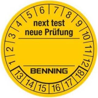 👉 Etiket BENNING Test Etiketten (300 St.) 4014651562127