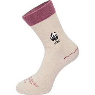 👉 Color-Beige vrouwen WWF x HSS dames sok Jumper 8715344505334