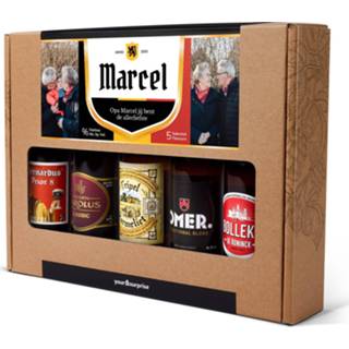 👉 Bier pakket senioren Bierpakket voor opa bedrukken - Belgisch 4251217120074