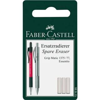 👉 Vulpotlood stuks active Faber-Castell - Grip-Matic reservegum 3 4005401315957