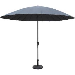 👉 Parasol antraciet Bestgarden - Tuinmeubelen Ø3 m 8711621956042