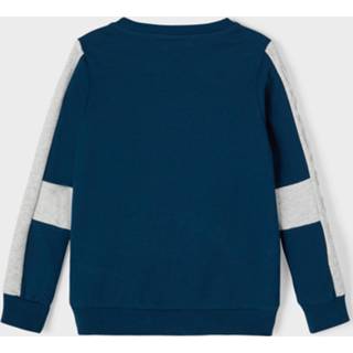 👉 Sweatshirt katoen jongens blauw 'Betele' 5715212575301