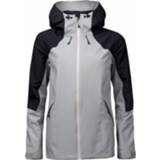 👉 Halti - Women's Kohta Recy DX Jacket - Regenjas maat 42, grijs/zwart