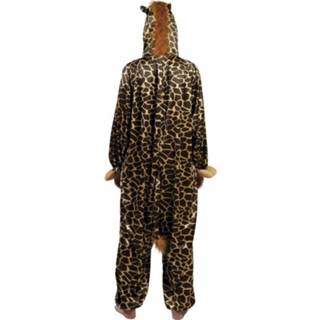👉 Dierenkostuum One Size bruin mannen Giraffe dieren kostuum voor heren 8719538060098