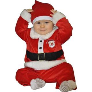 👉 One Size rood baby's Kerstman baby pakje 12-24 maanden 8718758427681