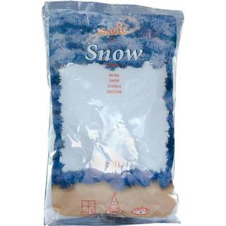 👉 Kunstsneeuw One Size wit Kunstsneeuw/ nepsneeuw 4 liter - sneeuw versieringen winter landschap 8718758123019