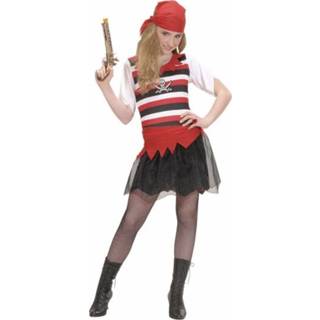 👉 Piraten/zeerovers meisjes kostuum - Tweedelig piraten kostuum voor meiden