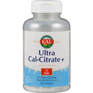 👉 Calcium active KAL Ultra Citraat+ 120 tabletten 21245464716