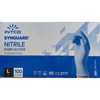 👉 Handschoenen blauw l active Intco Poedervrij 100 stuks 6972940813030