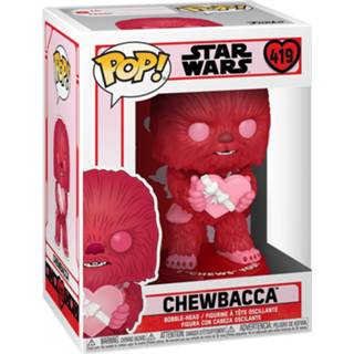 👉 Figuurtje vinyl unisex multicolor Star Wars - Chewbacca (Valentines Day) Figur 419 Funko Pop!