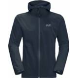 👉 Jack Wolfskin - Pack & Go Shell - Regenjas maat 3XL, zwart