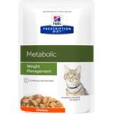 👉 Kattenvoer mannen Hill's Prescription Diet Metabolic Weight Management Maaltijdzakjes - Kip 12x85 g 52742343808