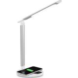 👉 Bureaulamp wit zilver active Monzana LED - Dimbare verlichting Wit/Zilver- 36 x 5 cm 6011602017048