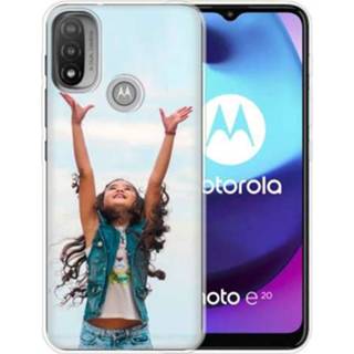 👉 Coverhoes Back Cover Hoesje Maken Moto E20 | E40 E30 met Foto's 8720632265548