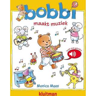 👉 Geluidenboekje Bobbi maakt muziek - geluidenboek Monica Maas (ISBN: 9789020684742) 9789020684742