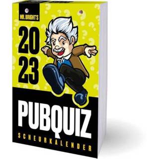 👉 Scheurkalender Mr. Bright Pubquiz - 2023 Interstat (ISBN: 9789464323566) 9789464323566